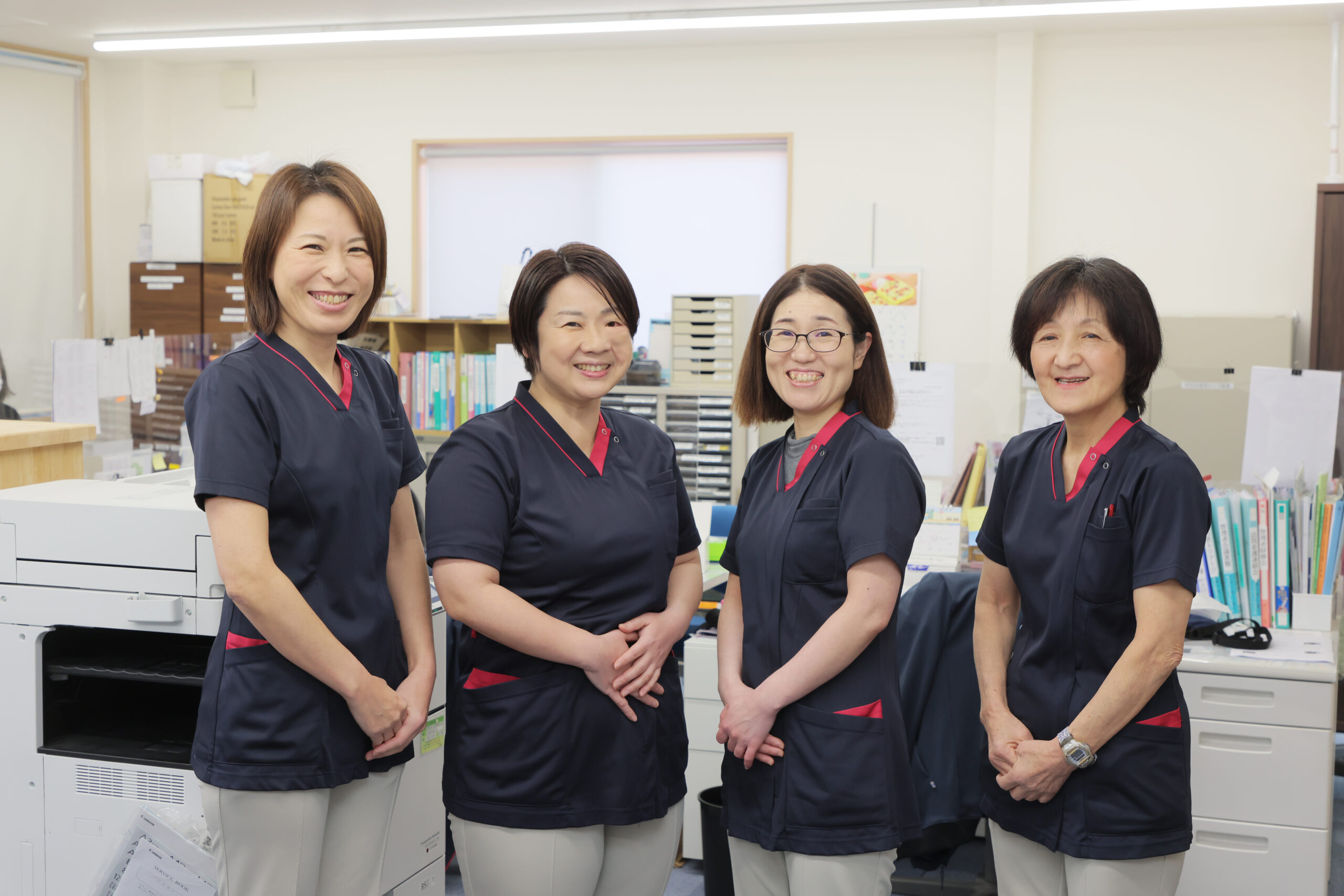 兵庫県明石市・大久保にある誠仁会グループ・訪問看護ステーションで働く看護師