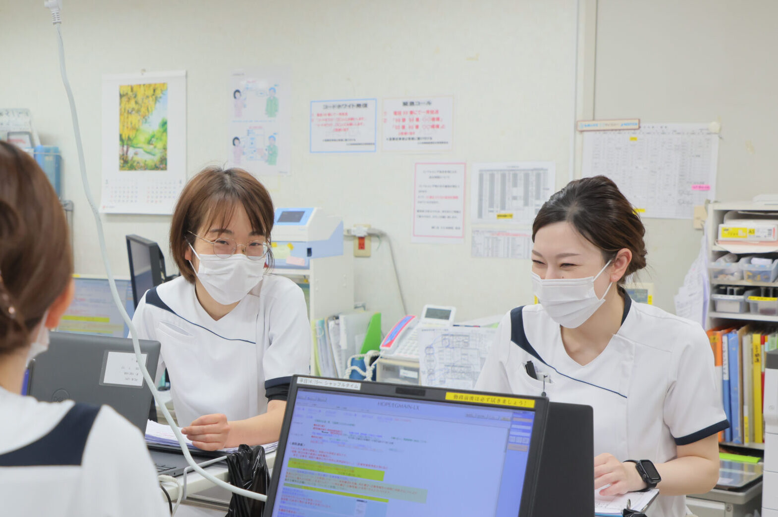 兵庫県明石市・大久保にある特定医療法人誠仁会大久保病院で働く看護師