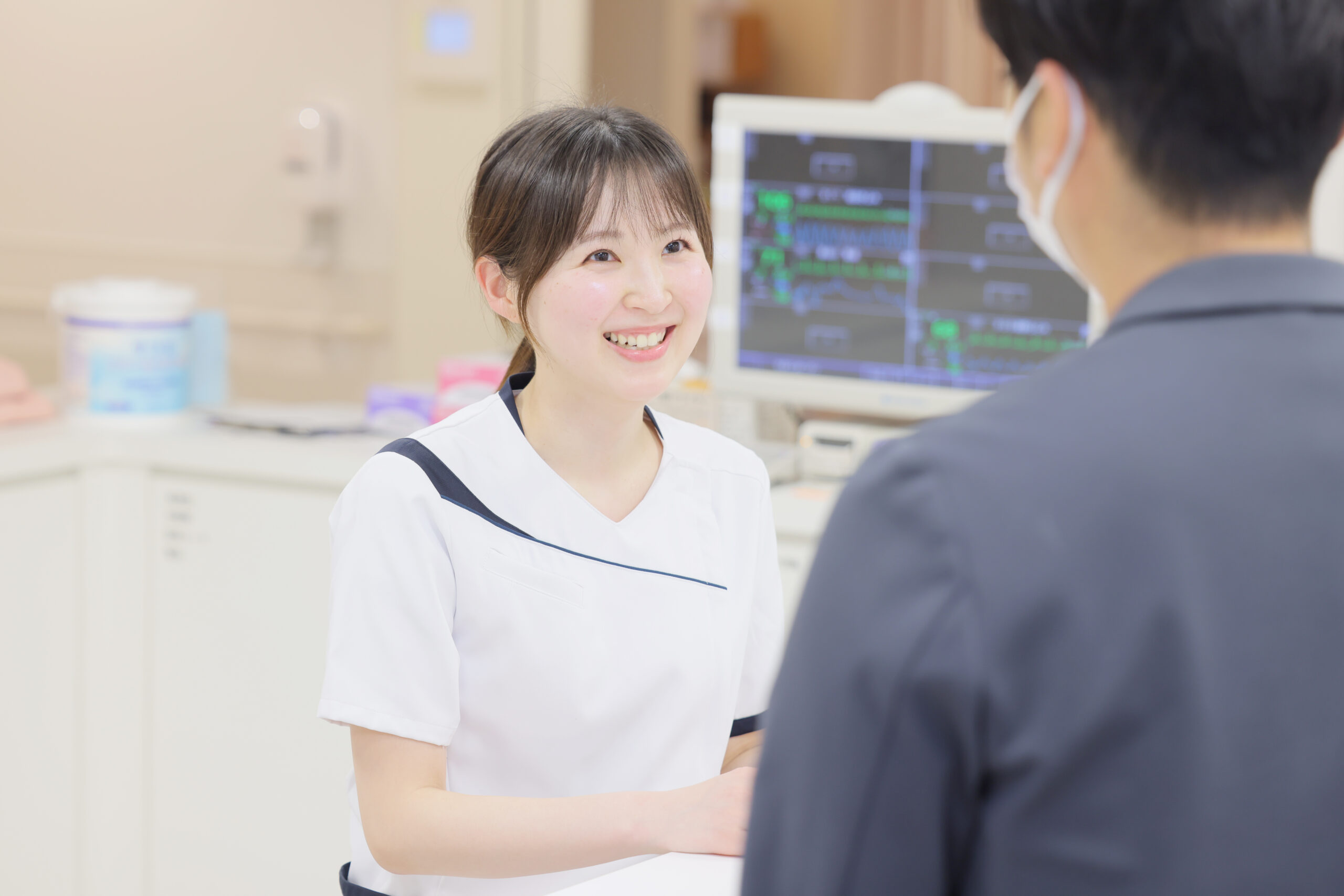 兵庫県明石市・大久保にある特定医療法人誠仁会大久保病院で働く看護師