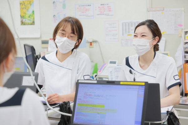 兵庫県明石市・大久保にある特定医療法人誠仁会大久保病院　地域包括ケア病棟で働く看護師